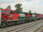 FXE AC4400 Locomotives in the yard